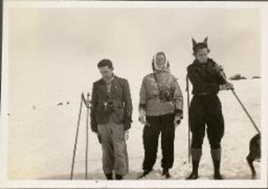 Mt. Cyllene. Ray Black, Doreen Canaday, Sarah Atherton 1937