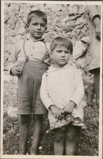 Mystras. Small children