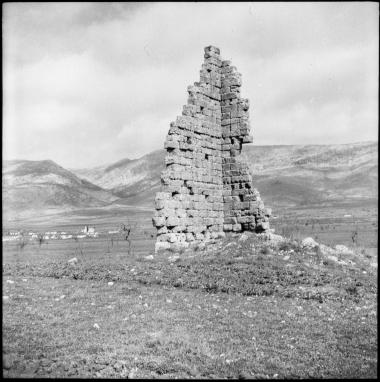 Stone walls ruins