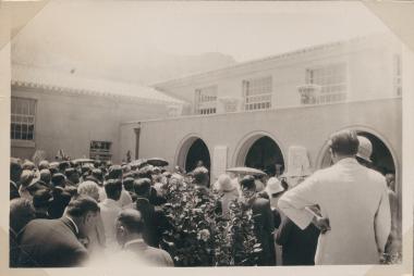 Corinth Museum courtyard