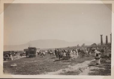 Corinth, tourists