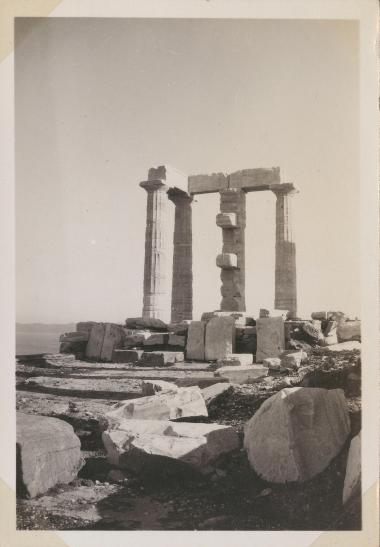 Sunium. Temple of Poseidon