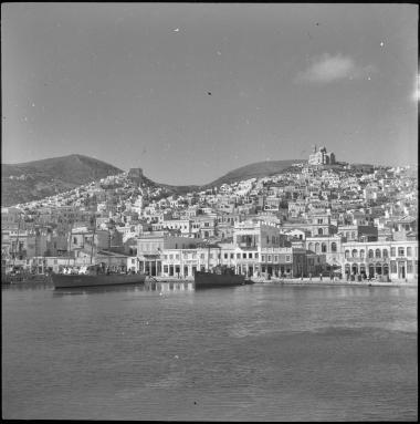 Syros. Ermoupoli from the harbor