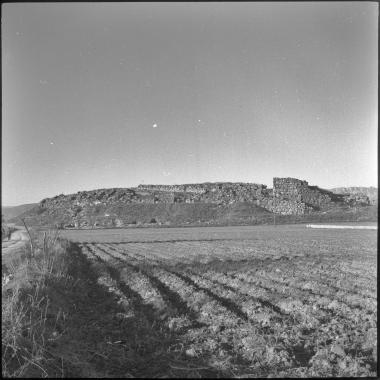 Tiryns. View from east