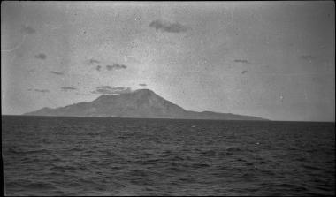 Sea view with Delos in the background