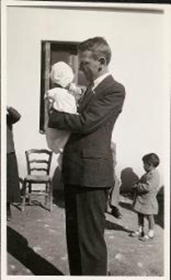 Richard H. Howland with god-daughter