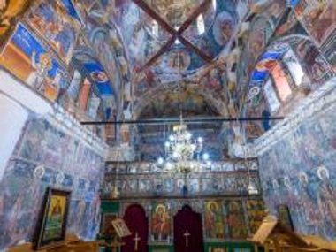 Murals in the Holy Church of Zoodochos Pigi