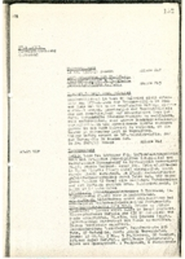 Ημερήσιες Αναφορές και Πληροφοριακά Δελτία της Ομάδας Στρατού Ε για τις 26/12/1943