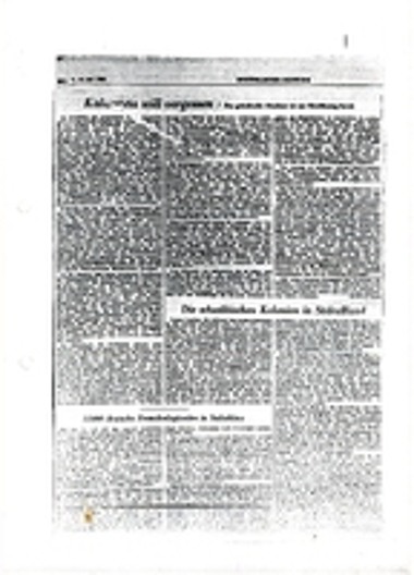 Συλλογή άρθρων από γερμανικές εφημερίδες