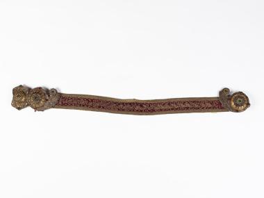 EMBROIDERED BUCKLED BELT (KOLANI) OF THE TRADITIONAL COSTUME OF NAOUSSA FOR MARRIED WOMEN