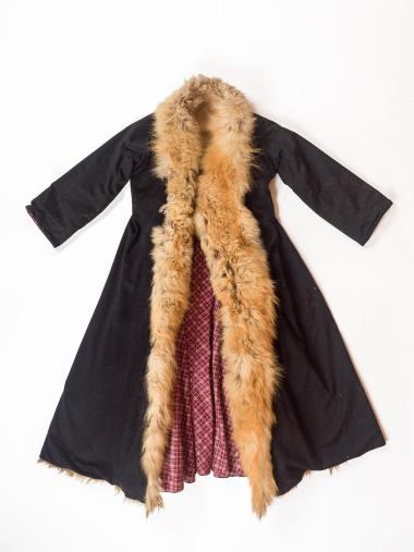 FURRED OVERCOAT (MAKRYGOUNI) OF THE TRADITIONAL COSTUME OF NAOUSSA FOR MARRIED WOMEN