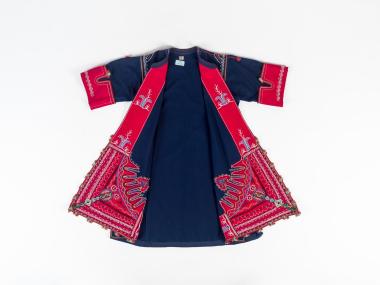 WOMEN’S OVERCOAT (SAYIAS) OF THE TRADITIONAL COSTUME OF DRYMOS