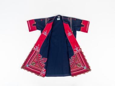 WOMEN’S OVERCOAT (SAYIAS) OF THE TRADITIONAL COSTUME OF DRYMOS