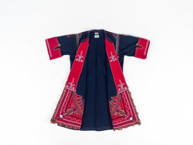 WOMEN’S OVERCOAT (SAYIAS) OF THE TRADITIONAL COSTUME OF DRYMOS