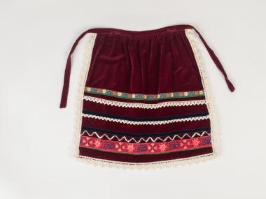 WOMEN’S APRON OF THE TRADITIONAL COSTUME OF METAXADES, THRACE