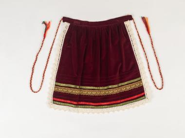 WOMEN’S APRON OF THE TRADITIONAL COSTUME OF METAXADES, THRACE