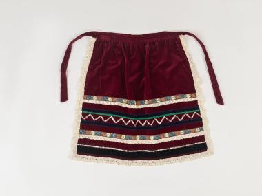 WOMEN’S APRON OF THE TRADITIONAL COSTUME OF METAXADES, THRACE