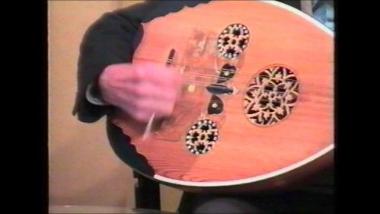 Chios Island, 1997: Dimosthenis Daskalakis playing the oud and improvising