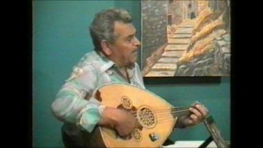 Chios Island, 1997: Fragoulis Stakias playing his song 