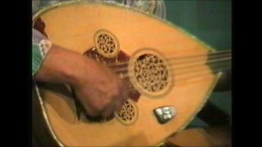 Chios Island, 1997: Fragoulis Stakias playing the oud and singing 