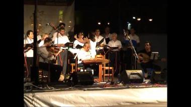 Samos Island (Vathy), 2006: A band playing 