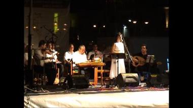 Samos Island (Vathy), 2006: A band playing 