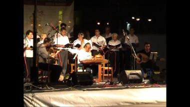 Samos Island (Vathy), 2006: A band playing 