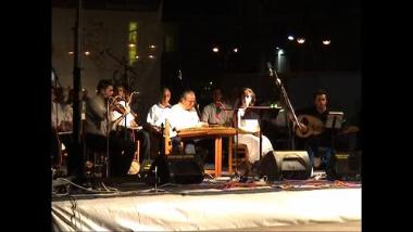 Samos Island (Vathy), 2006: A band playing 