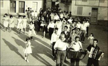 Lemnos Island (Plati), early 1960s: The wedding of the musician Giannis Papakotis