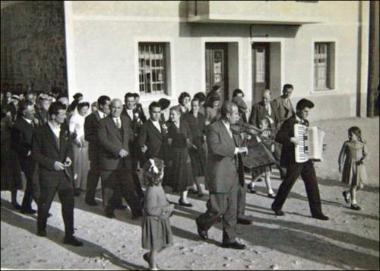 Lemnos Island (Plati), 1960s: Wedding in a village