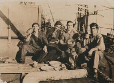 Chios Island, 1960s: The sailor and musician Andreas Ilias