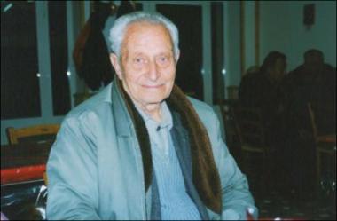 Lemnos Island (Kaminia), 1998: At Georgios Konstantio's kafeneio (local traditional cafeteria)