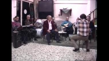 Lesbos Island (Kerameia), 1997: A band playing 