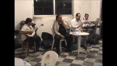 Chios Island (Spartounda), 2006: Paraskevas Paiteris performing 