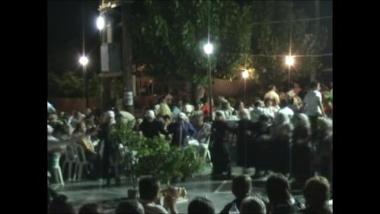 Chios Island (Aghios Georgios Sikousis), 2006: A traditional dance group performing