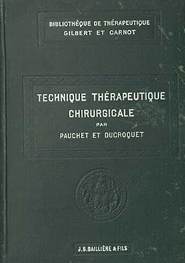 Technique therapeutique chirurgicale