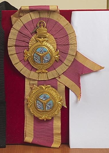 Foreign medal (Grand Cross with Star Ethiopia). (G. Kondylis)