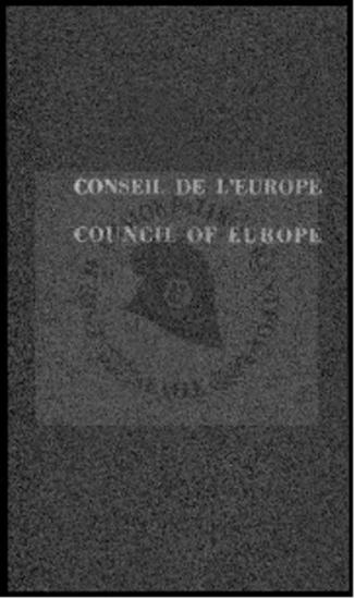 Conseil de l' Europe-Ταυτότητα μέλους Ι.Γ. Ζίγδη