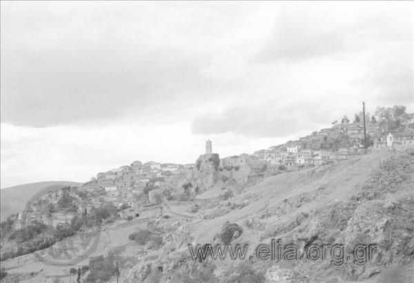 Excursion to Delphi. View of the village