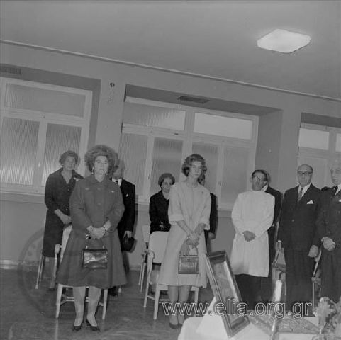 December 3, from the inauguration ceremony of the Agia Sofia General Children's Hospital in the presence of Queen Freideriki.