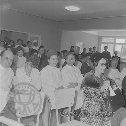 December 3, from the inauguration ceremony of the Agia Sofia General Children's Hospital in the presence of Queen Freideriki.