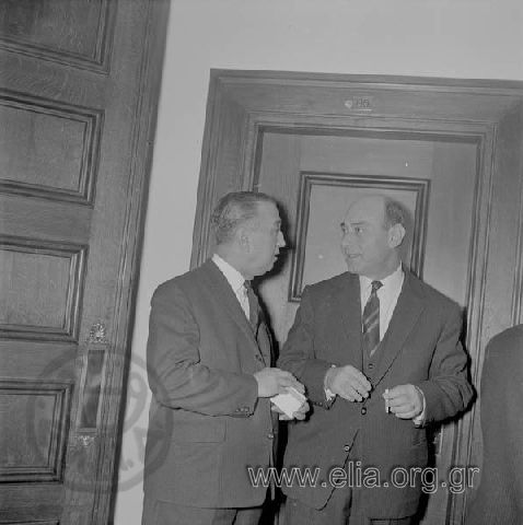 November 8. Swearing-in of the new Papandreou government.