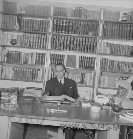 Georgios Fountedakis in his office