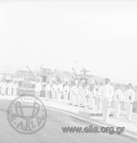 Ceremony for the delivery of torpedo boats, September 25.