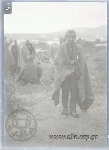 Ανταλλαγή αιχμαλώτων: απελευθερωμένος Έλληνας στρατιώτης στο λοιμοκαθαρτήριο του Αγίου Γεωργίου.