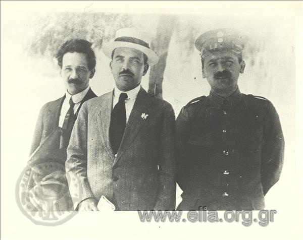 Alexandros Delmouzos, Dimitris Glinos, Manolis Triantafyllidis