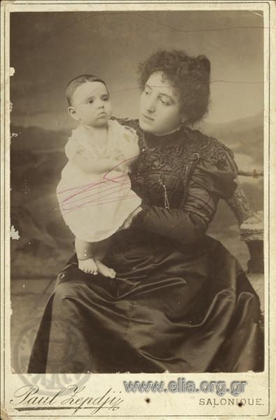 Woman with a baby