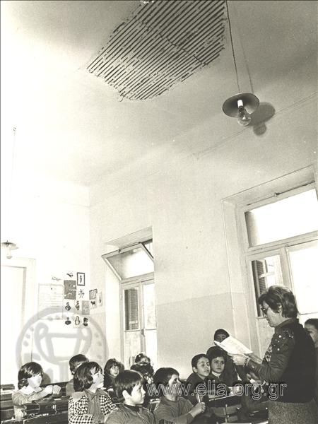 Students in the classroom with their teacher