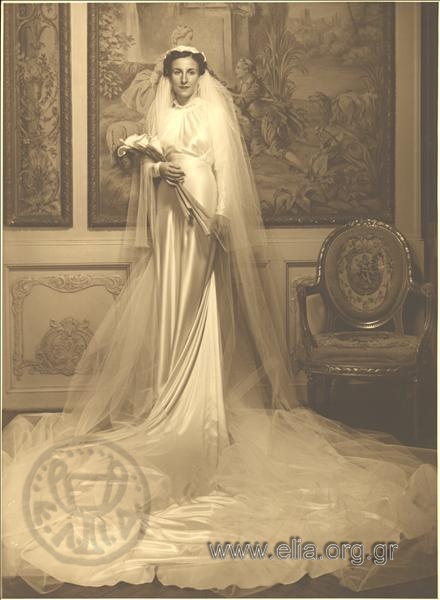 Portrait of a bride.