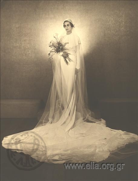 Portrait of a bride.